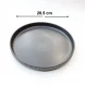 #AA5907GY; Ceramic plate 8" - GY #KLS