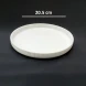 #AA5907WT; Ceramic plate 8" - WT #KLS