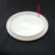 #AA5907WT; Ceramic plate 8" - WT #KLS