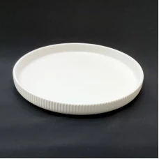 #AA5907WT; Ceramic plate 8" - WT #K..