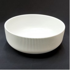 #AA5908WT; Ceramic 8" soup bowl - W..