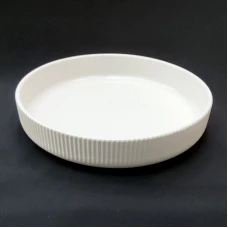 #AA5909WT; Ceramic soup plate 8" - ..