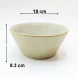 #AA6501; Ceramic soup bowl 7" #AS  