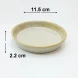 #AA6504; Ceramic sauce dish 4.5" #AS  