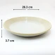 #AA6506; Ceramic plate 10" #AS