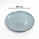 #AA6701; Ceramic plate 10.5" round - QX 