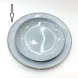 #AA6701; Ceramic plate 10.5" round - QX 