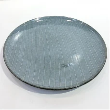 #AA6701; Ceramic plate 10.5" round ..