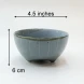 #AA6702; Ceramic 4.5" bowl - QX