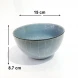 #AA6703; Ceramic 6" bowl - QX