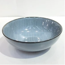 #AA6704; Ceramic 6.5" salad bowl - ..