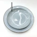 #AA6708; Ceramic plate 8" - QX 