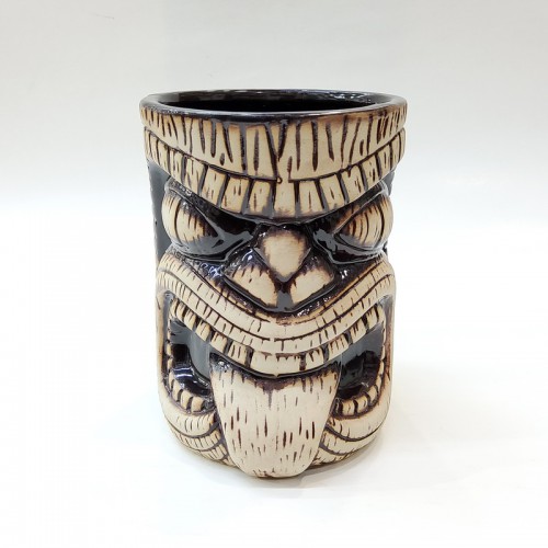 #AB0106; Ceramic tiki cup 600ml