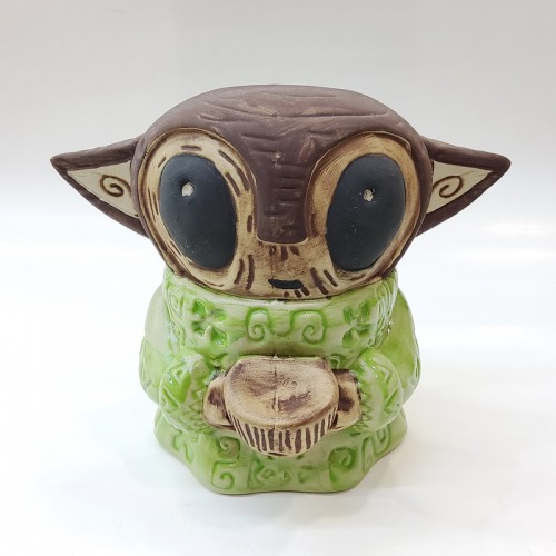 #AB0205; Ceramic tiki cup 425ml