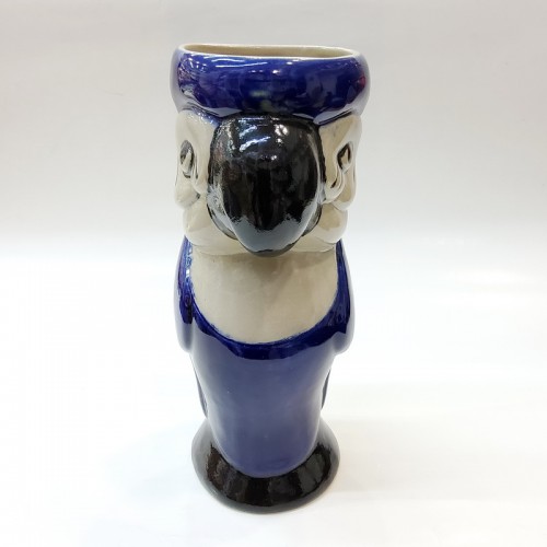 #AB0212; Ceramic tiki cup 387ml