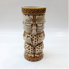 #AB0229; Ceramic tiki cup 300ml..