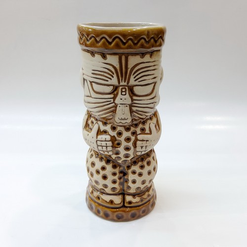 #AB0229; Ceramic tiki cup 300ml