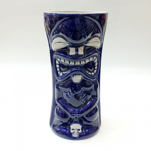 #AB0298; Ceramic tiki cup 500ml