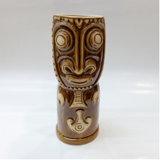 #AB0328; Ceramic tiki cup 450ml..