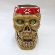 #AB1263; Ceramic tiki cup 400ml..