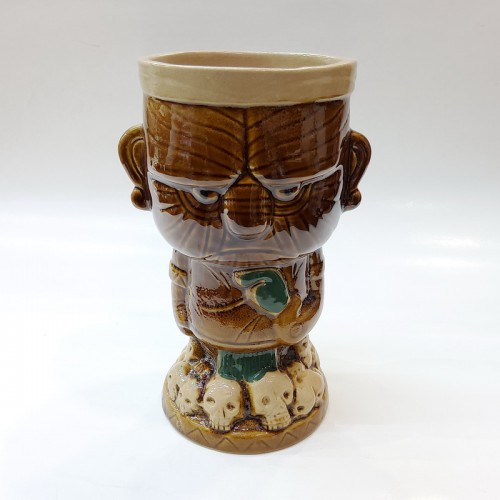 #AB1852; Ceramic tiki cup 400ml