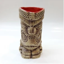 #AB1869; Ceramic  tiki cup 380ml..