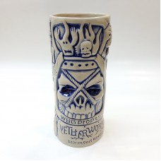 #AB1883; Ceramic tiki cup 400ml..