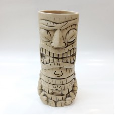 #AB1913; Ceramic tiki cup 450ml..