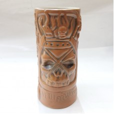 #AB1951; Ceramic tiki cup 400ml..