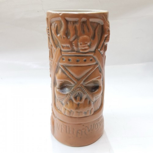 #AB1951; Ceramic tiki cup 400ml