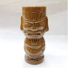 #AB1968; Ceramic tiki cup 350ml..