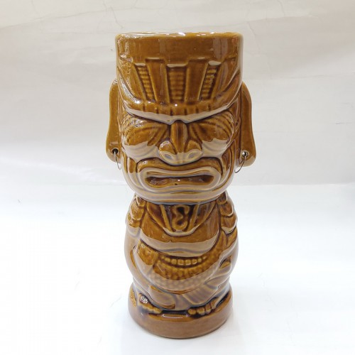 #AB1968; Ceramic tiki cup 350ml