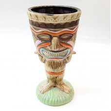 #AB3053; Ceramic tiki cup 300ml..