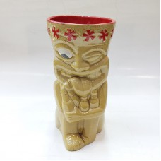 #AB7557; Ceramic tiki cup 500ml..