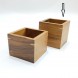 #AC10S10K; Acacia wood organizer H=10cm