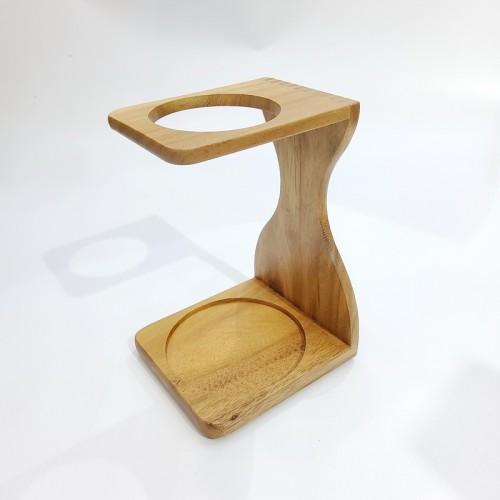 #AC1123K; Acacia wood dripper holder