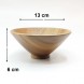 #AC13056W; Acacia wood bowl 13cm