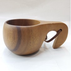 #AC1585-A; Acacia wood cup 150ml #A/L ha..