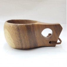 #AC1585-B;  Acacia wood cup 150ml #B 1 h..