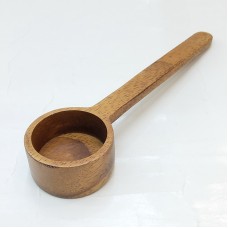 #AC16545S; Acacia wood coffee bean spoon..