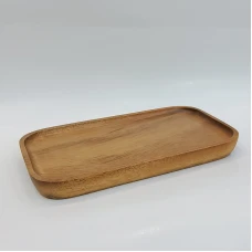 #AC2111; Acacia wood plate 21x11cm..