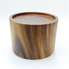 #AC21H; Acacia wood juice dispenser stan..