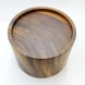 #AC21H; Acacia wood juice dispenser stand   