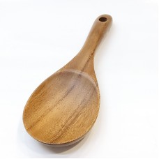 #AC2268S; Acacia wood salad spoon 22cm..