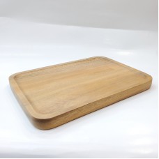 #AC2518; Acacia wood tray 25x18cm..