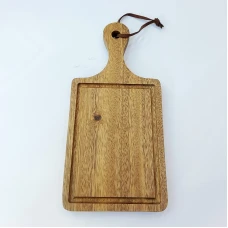 #AC30145;  Acacia wood serving board 30x..