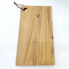 #AC3519;  Acacia wood serving board 35x1..