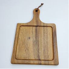 #AC3624;  Acacia wood serving board 36x2..