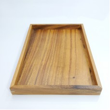 #AC3827K;  Acacia wood serving tray 38x2..