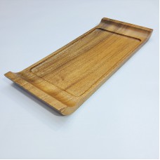 #AC395185;  Acacia wood serving tray 39...